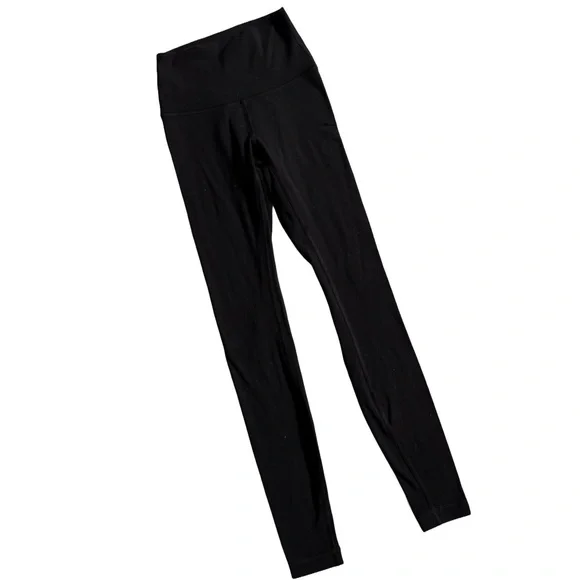 LULULEMON / VANCOUVER CANUCKS / NHL BLACK HIGH WAISTED WUNDER UNDER LEGGINGS - Picture 3 of 9